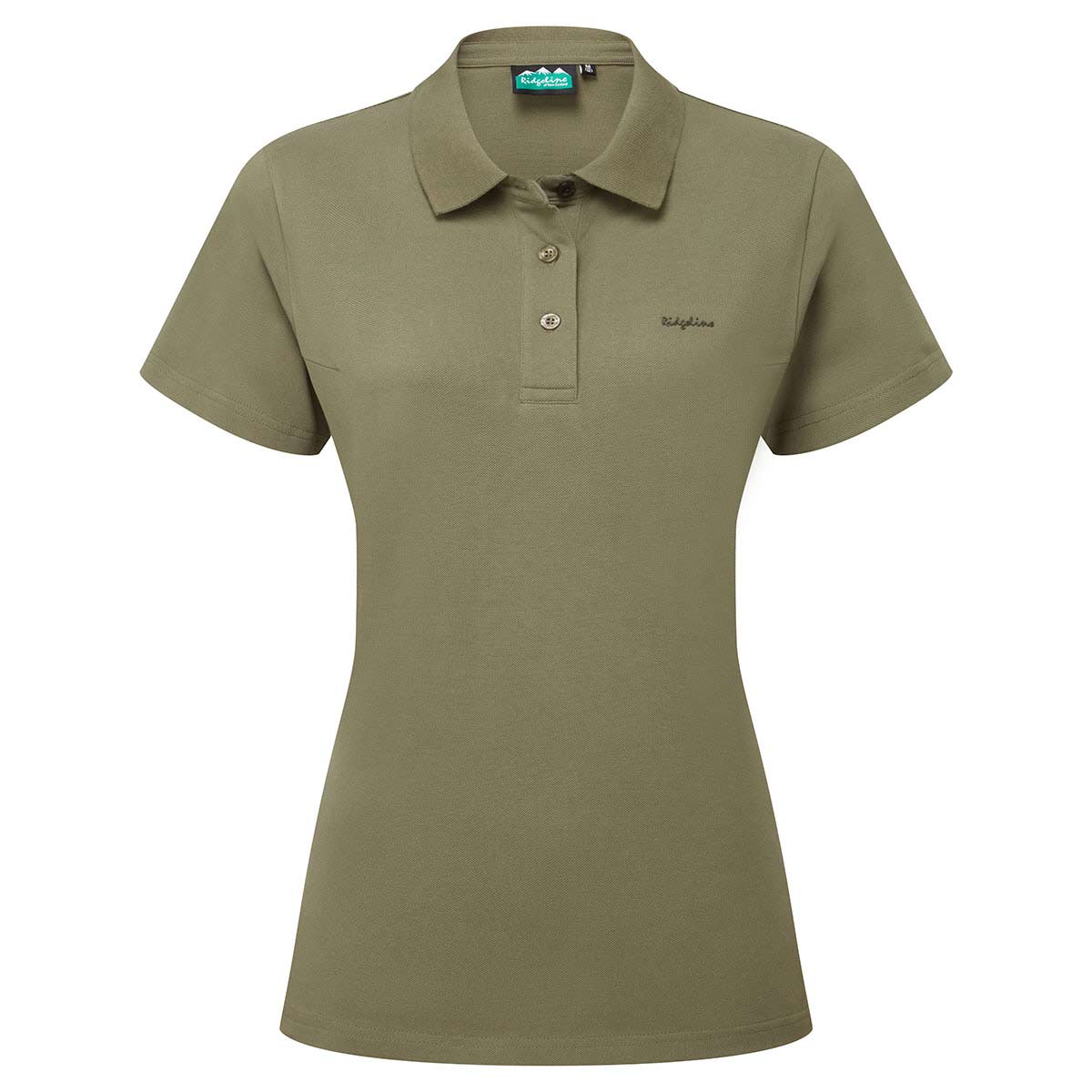 Ridgeline Women's Signature Polo Shirt - Khaki Green