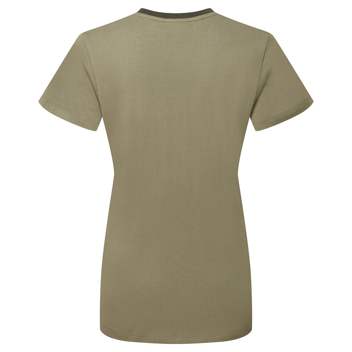 Ridgeline Women's Signature T-Shirt - Khaki Green - Rear