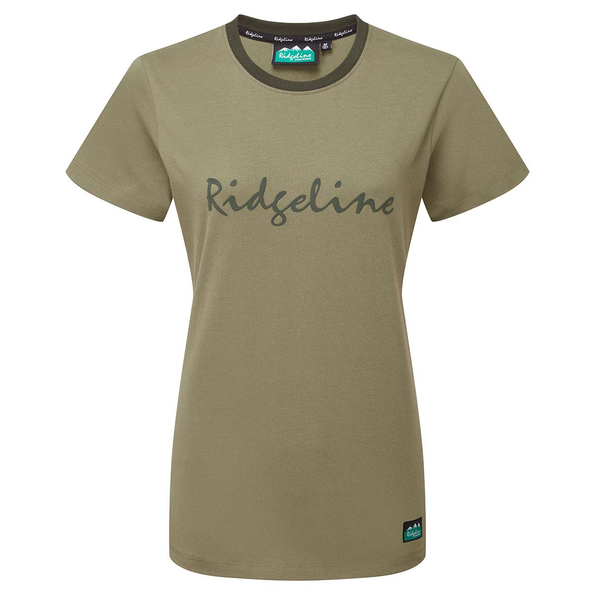 Ridgeline Women's Signature T-Shirt - Khaki Green