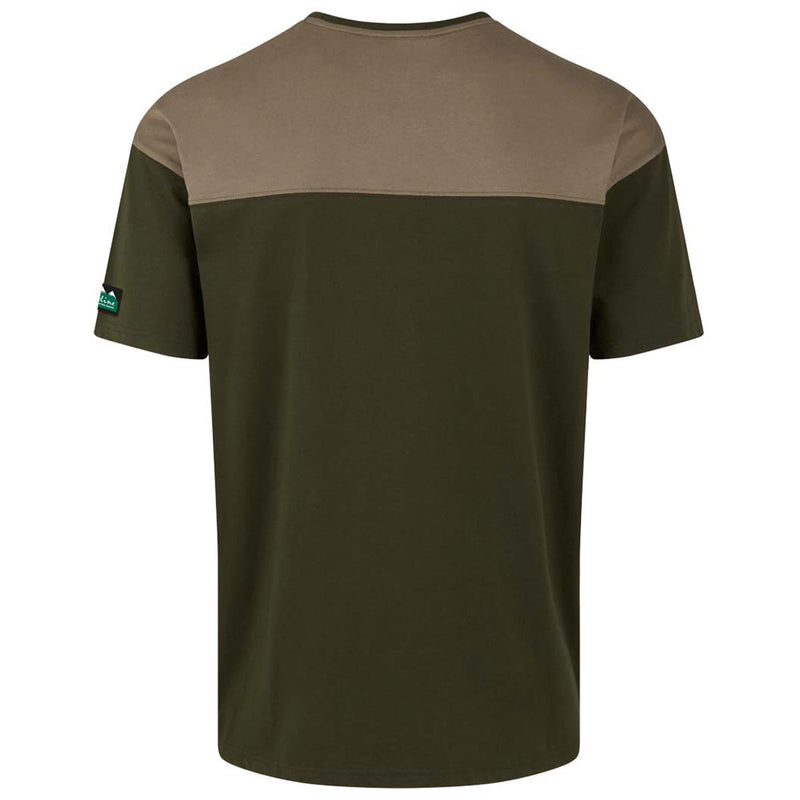 Ridgeline Ridgeline Backslider T-Shirt - Olive Multi - Rear