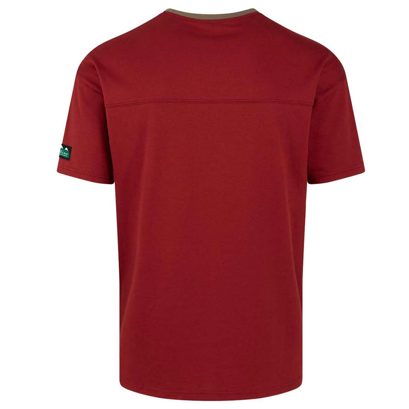 Ridgeline Hose Down T-Shirt - Rhubarb - Rear