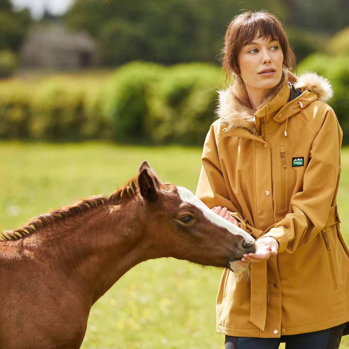 Ridgeline Women's Monsoon Nordic Jacket - ochre