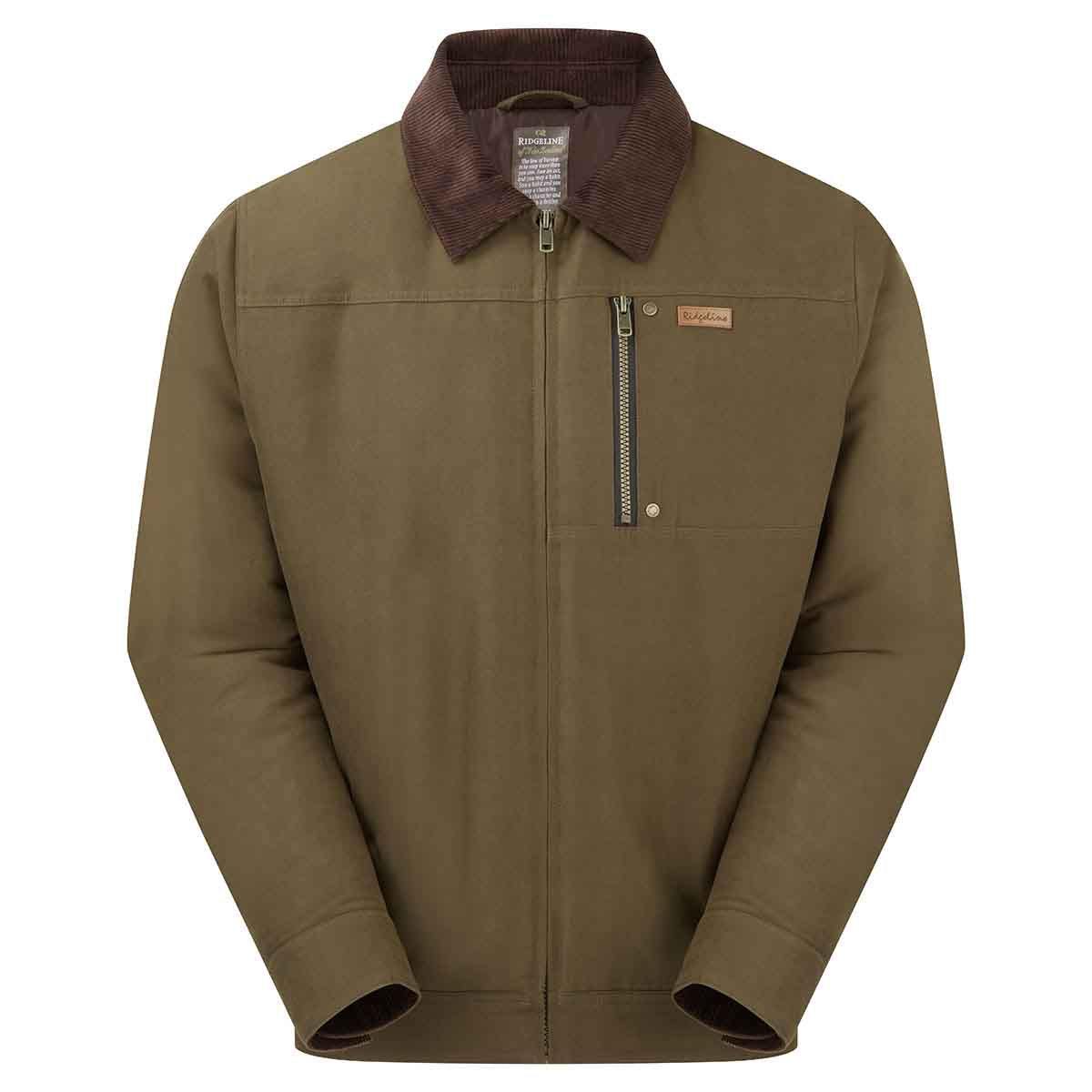 Ridgeline Men's Montana Work Coat - Moody Teak - Front