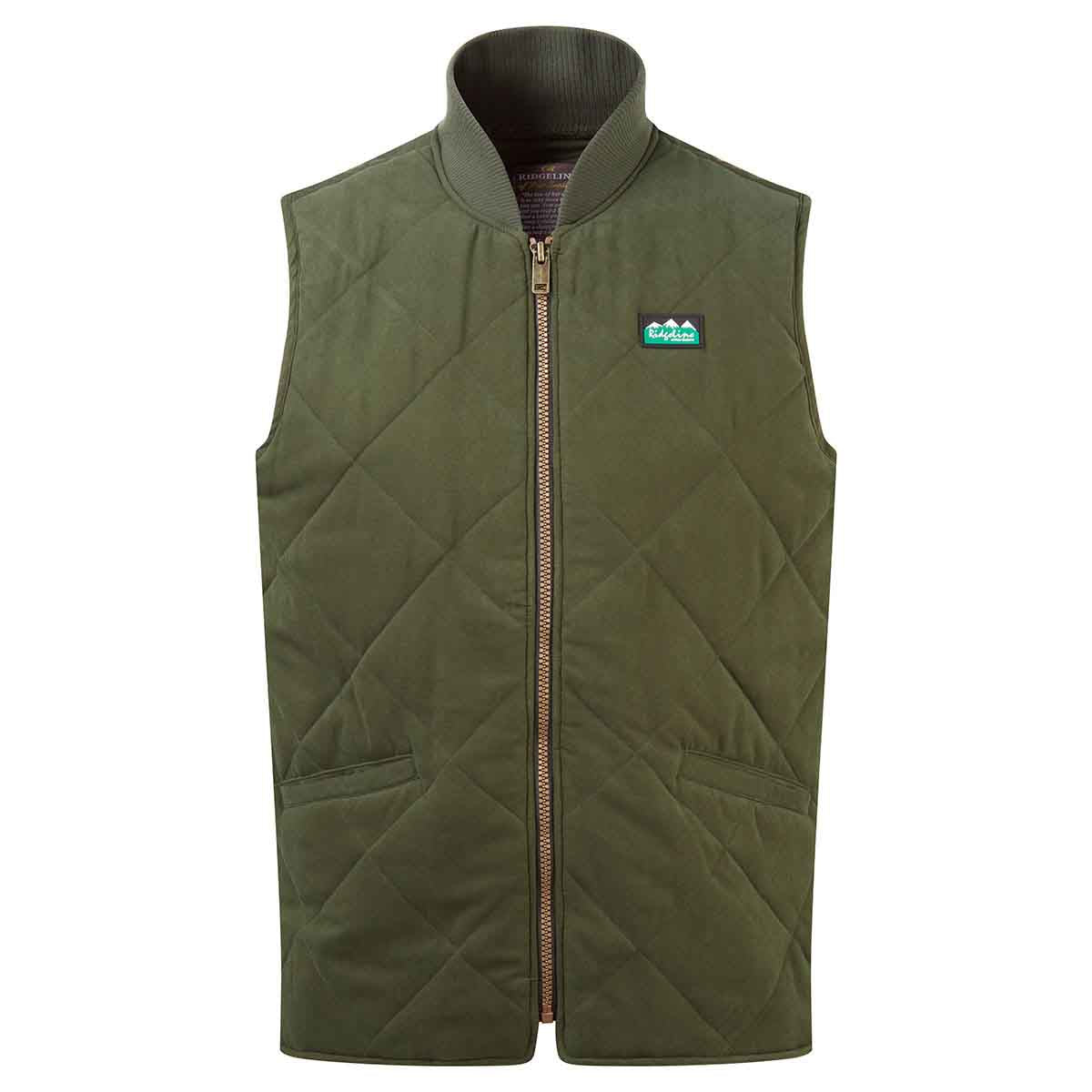 Ridgeline Men's Wester Skeld Gilet - Deep Forest