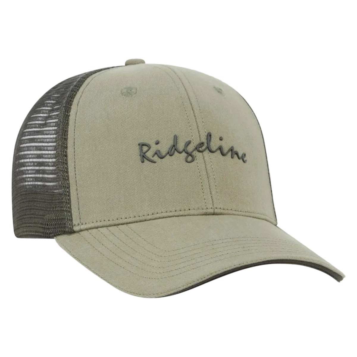 Ridgeline Signature Trucker Cap - Khaki Green