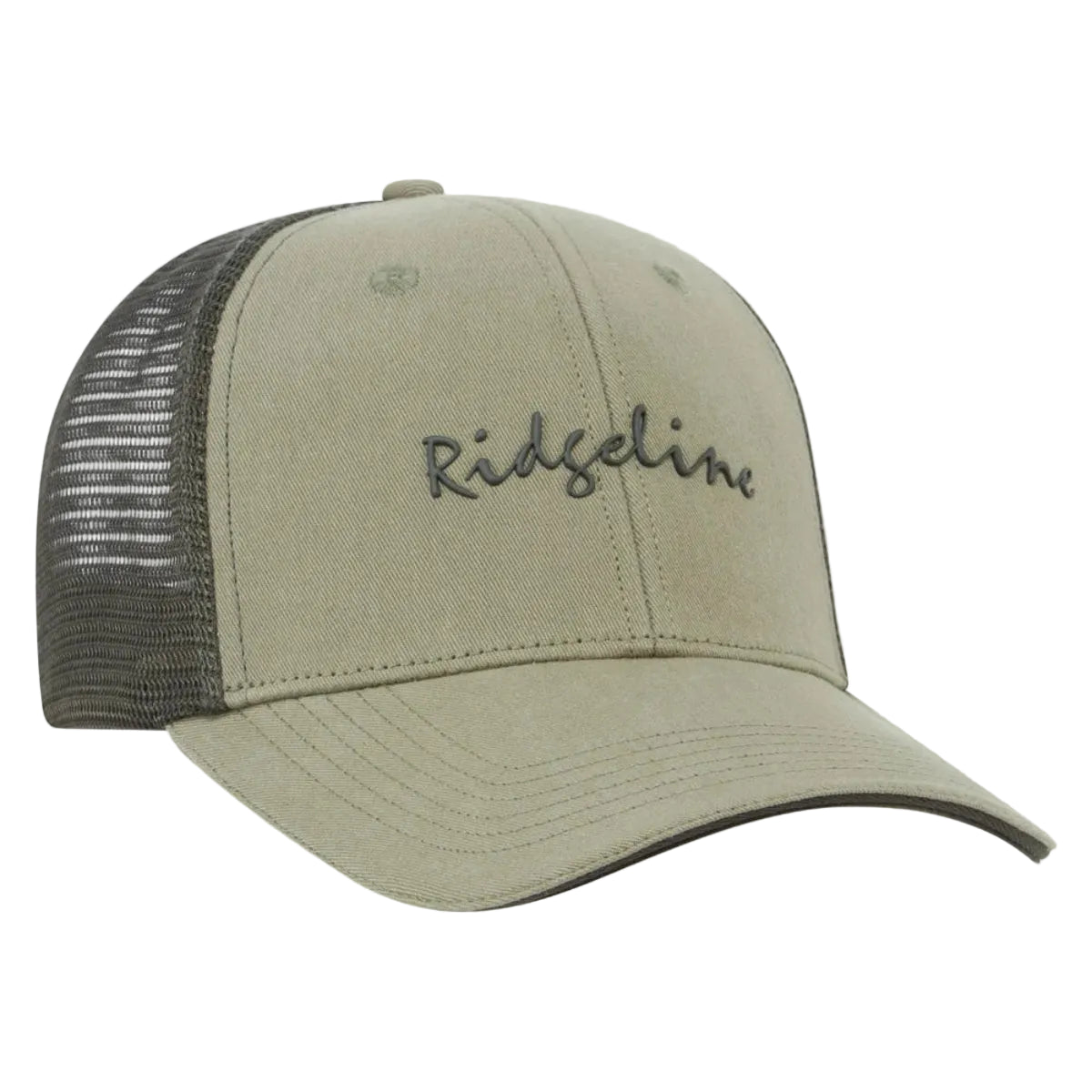 Ridgeline Signature Trucker Cap - Khaki Green