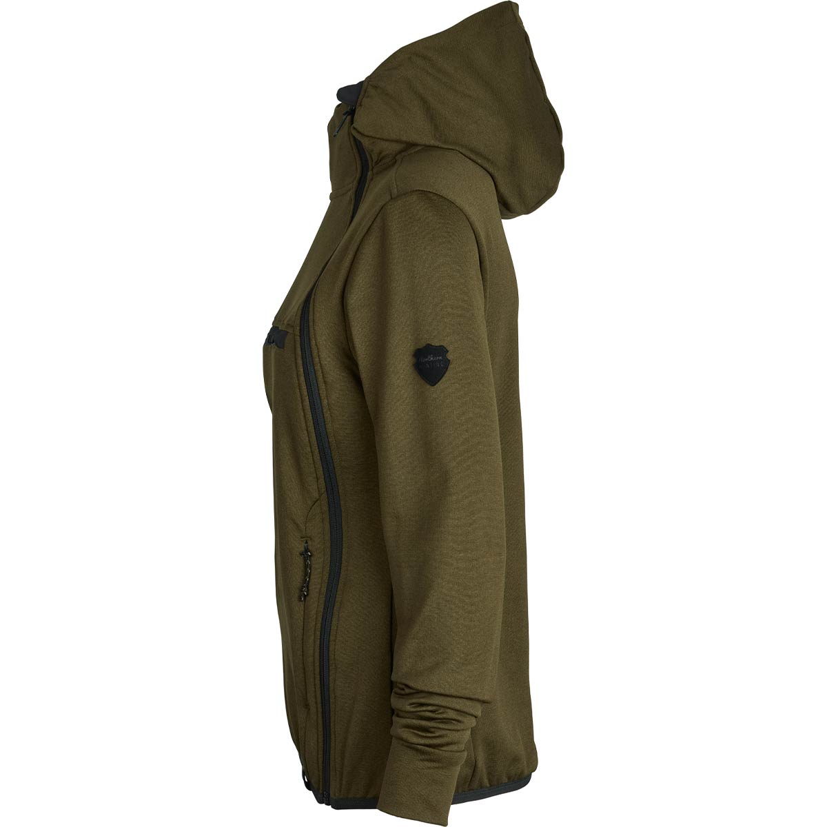 Northern Hunting Saga Women's Insulated Sweatshirt - Green - Side