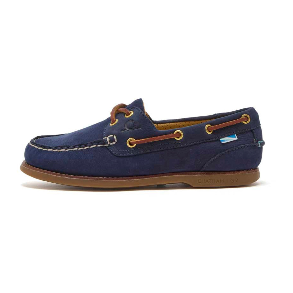 Chatham Lyme Lady G2 Deck Shoes - Navy - Left