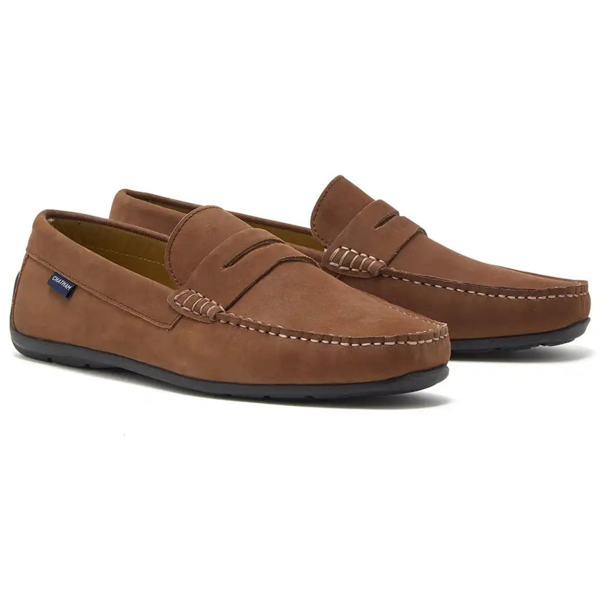 Chatham Penzance Men's Mocassins- Tan
