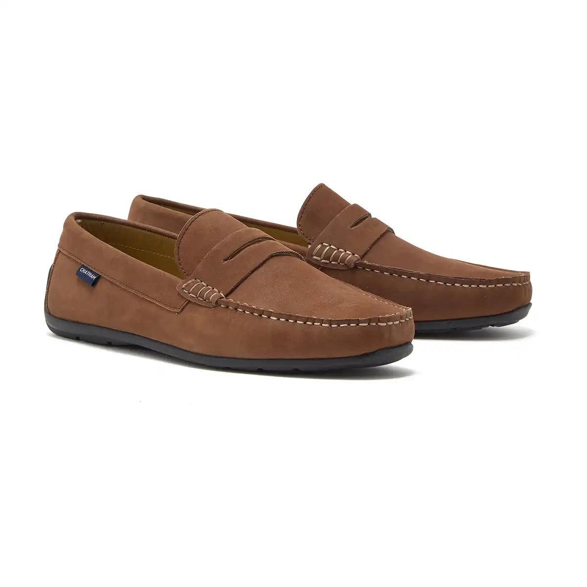 Chatham Penzance Men's Mocassins- Tan