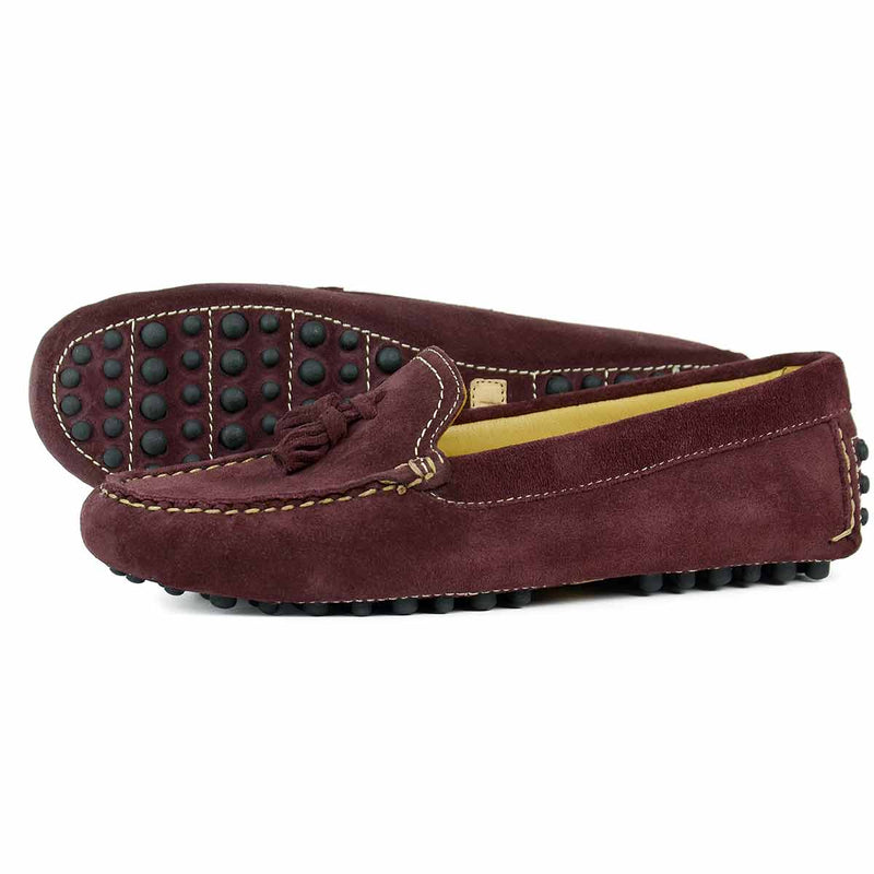 Orca Bay Salcombe Womens Loafers Burgundy