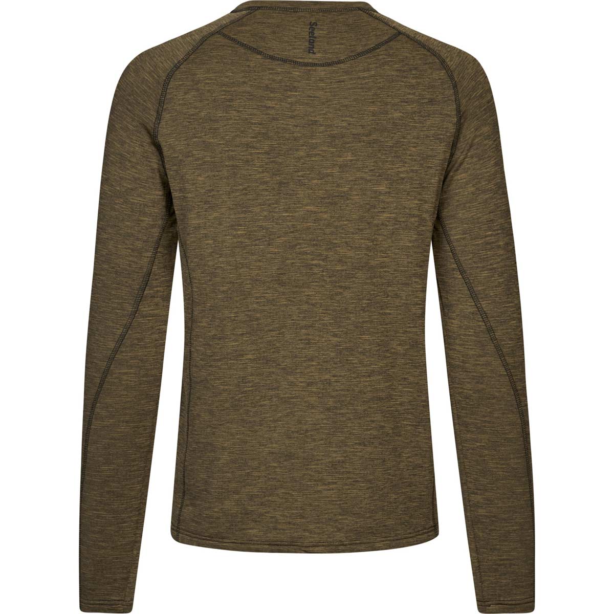 Seeland Peak Long Sleeved T-Shirt - Military Olive - Rear