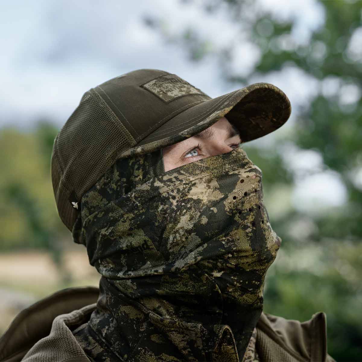 Seeland Tagus Camo Face Cover - Model