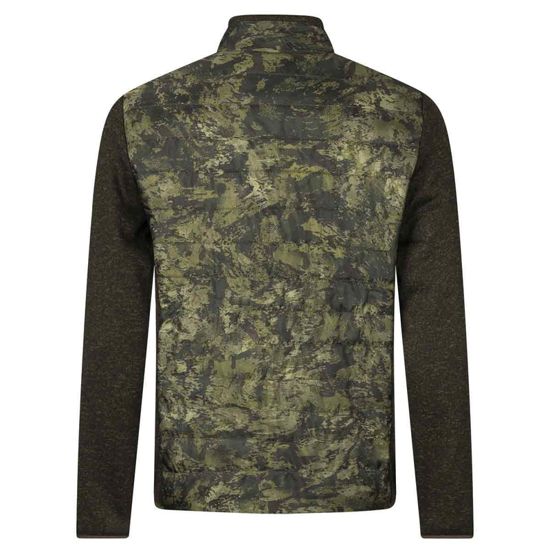 Seeland Theo Hybrid Men's Jacket Pine Green In Vis Green Rear
