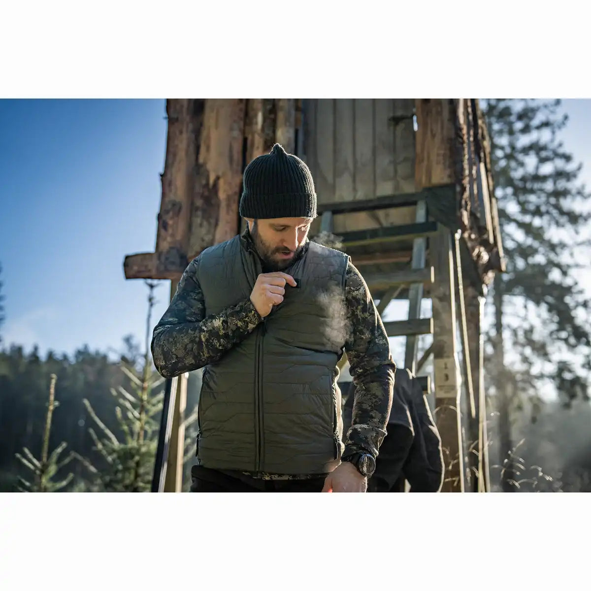 Seeland Celsius Heat Liner Waistcoat - Worn By Model