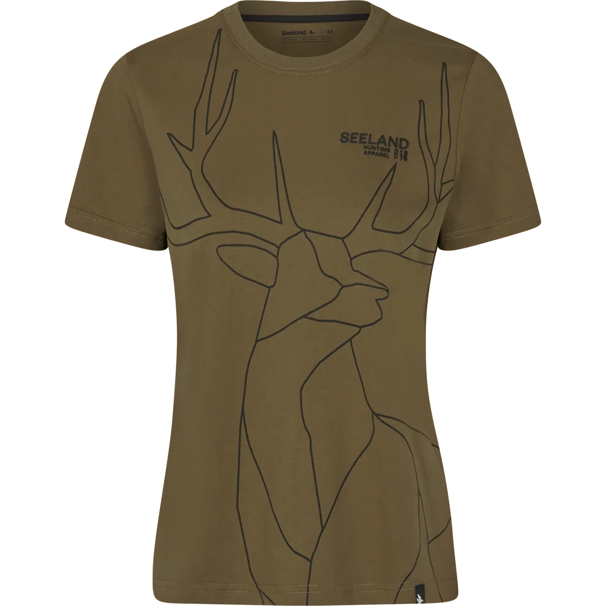 Seeland Deer On Line Women's T-Shirt - Front