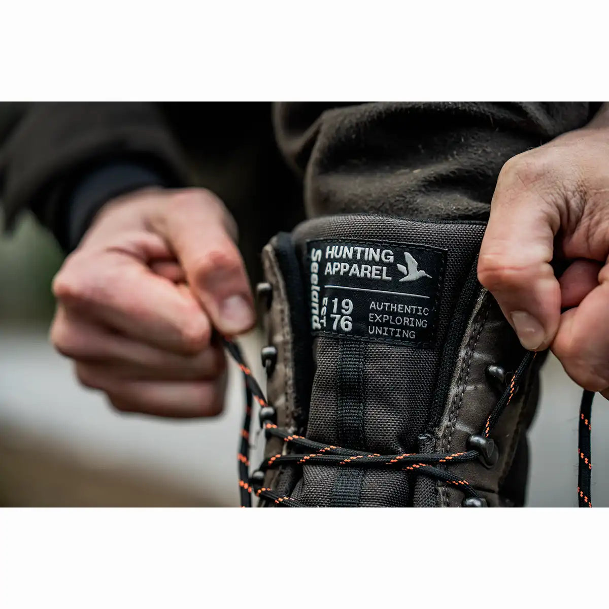 Seeland Enduro Tracker High Boot - Tongue Logo