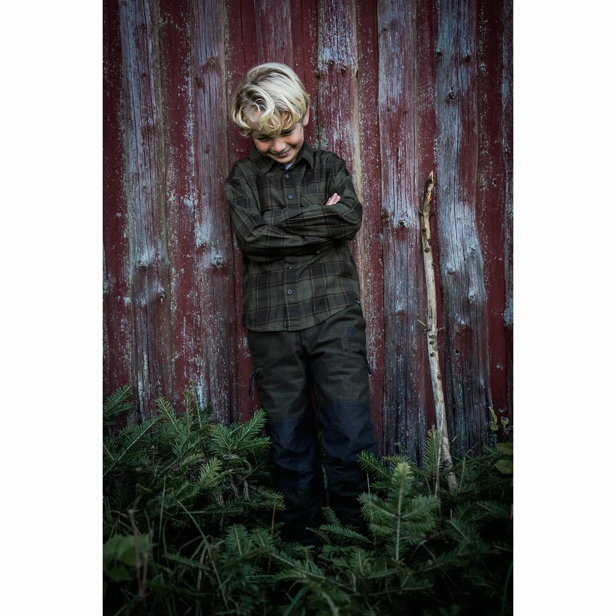Seeland Glen Junior Flannel Shirt - Worn By Model