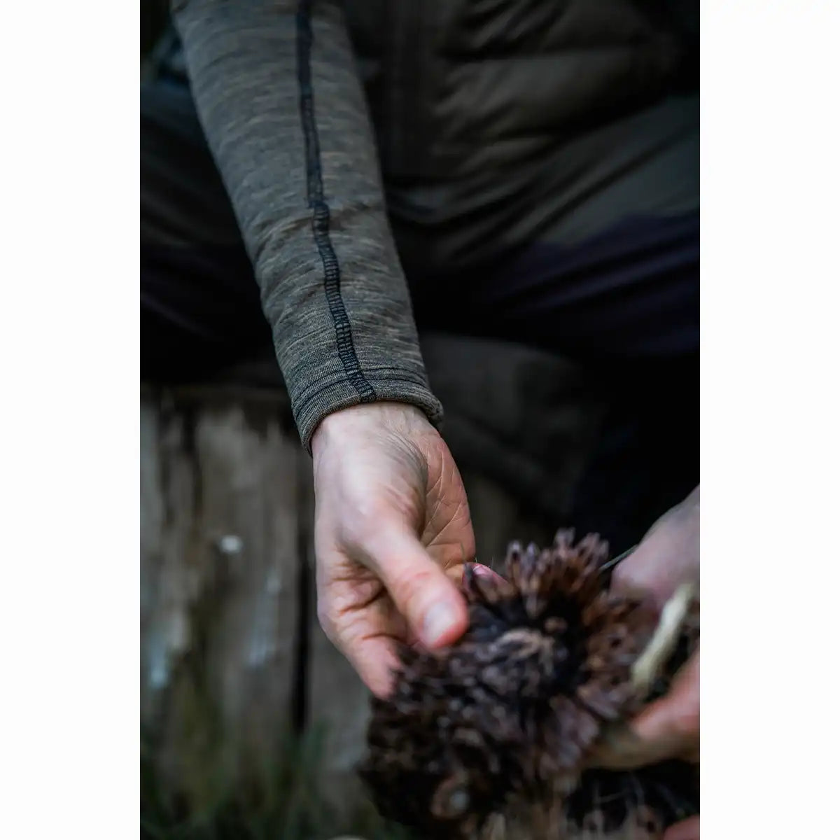 Seeland Peak Aia Women's Long Sleeved T-Shirt - Close Up