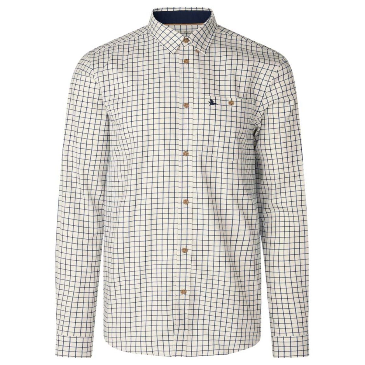 Seeland Oxford Shooting Shirt- Dark Sapphire Check