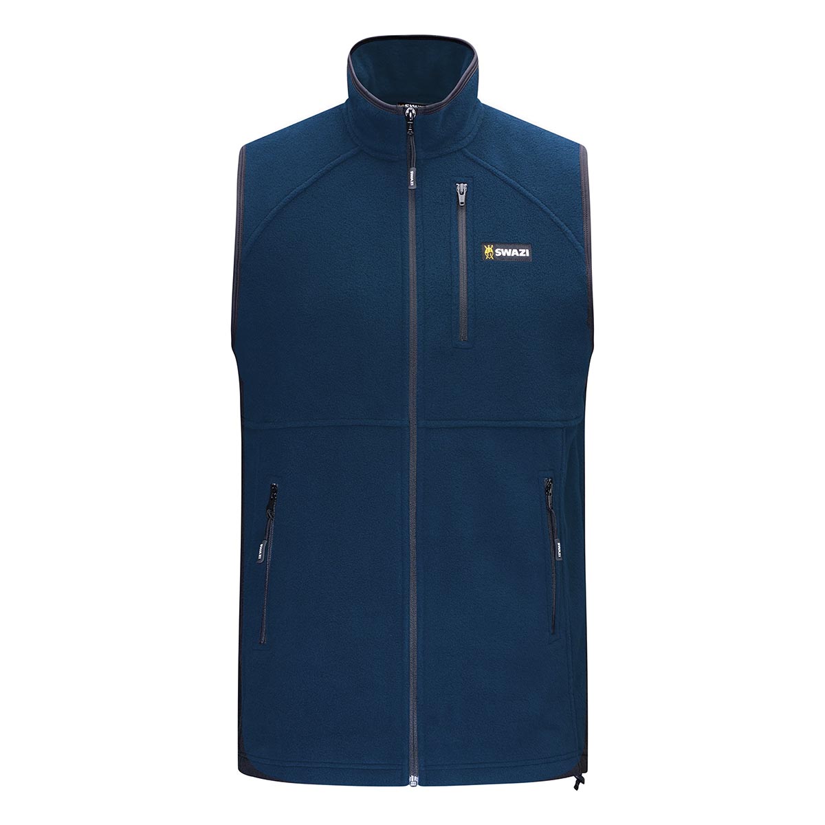 Swazi Sherpa Fleece Vest - Minight