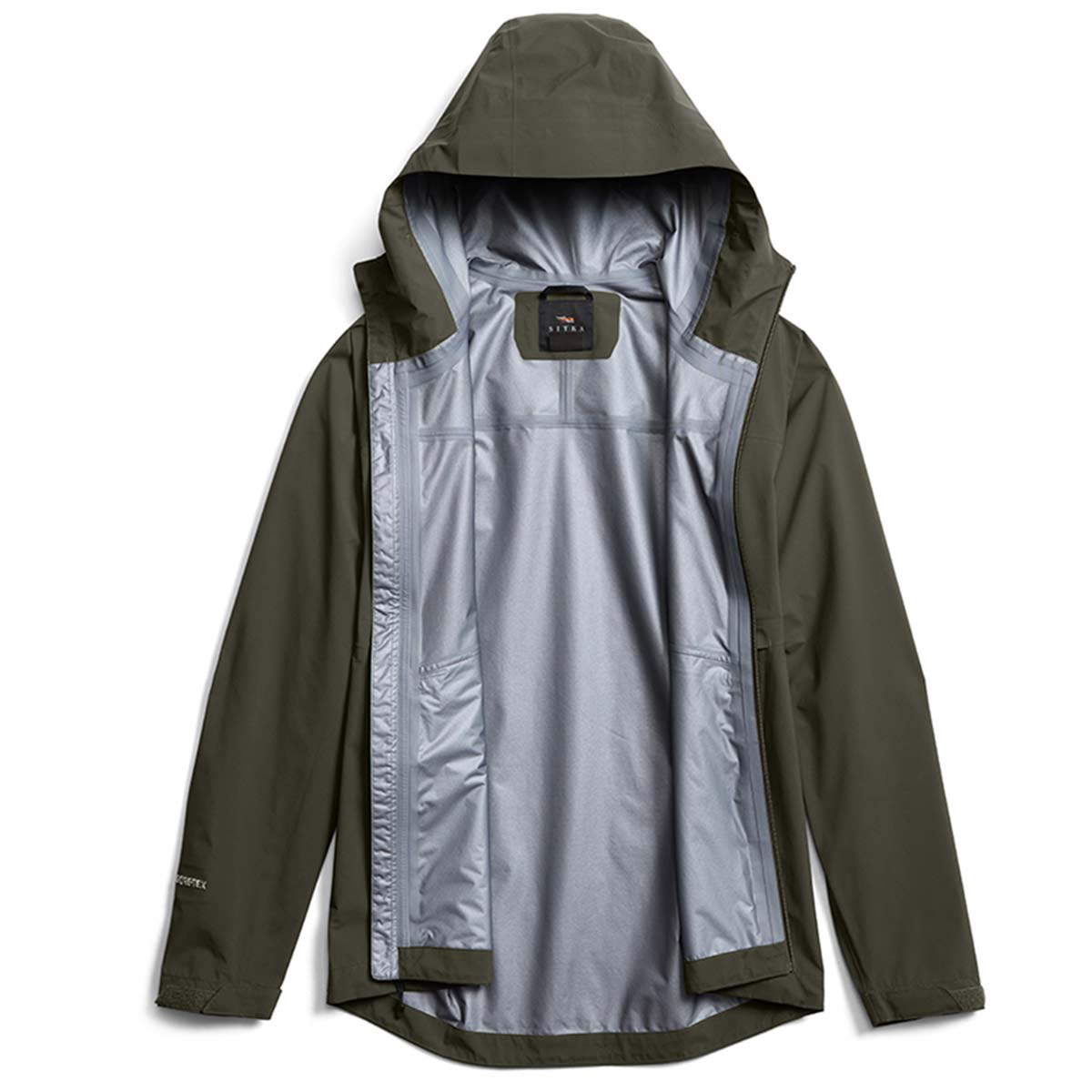 Sitka Dew Point Jacket - Deep Lichen - Inside