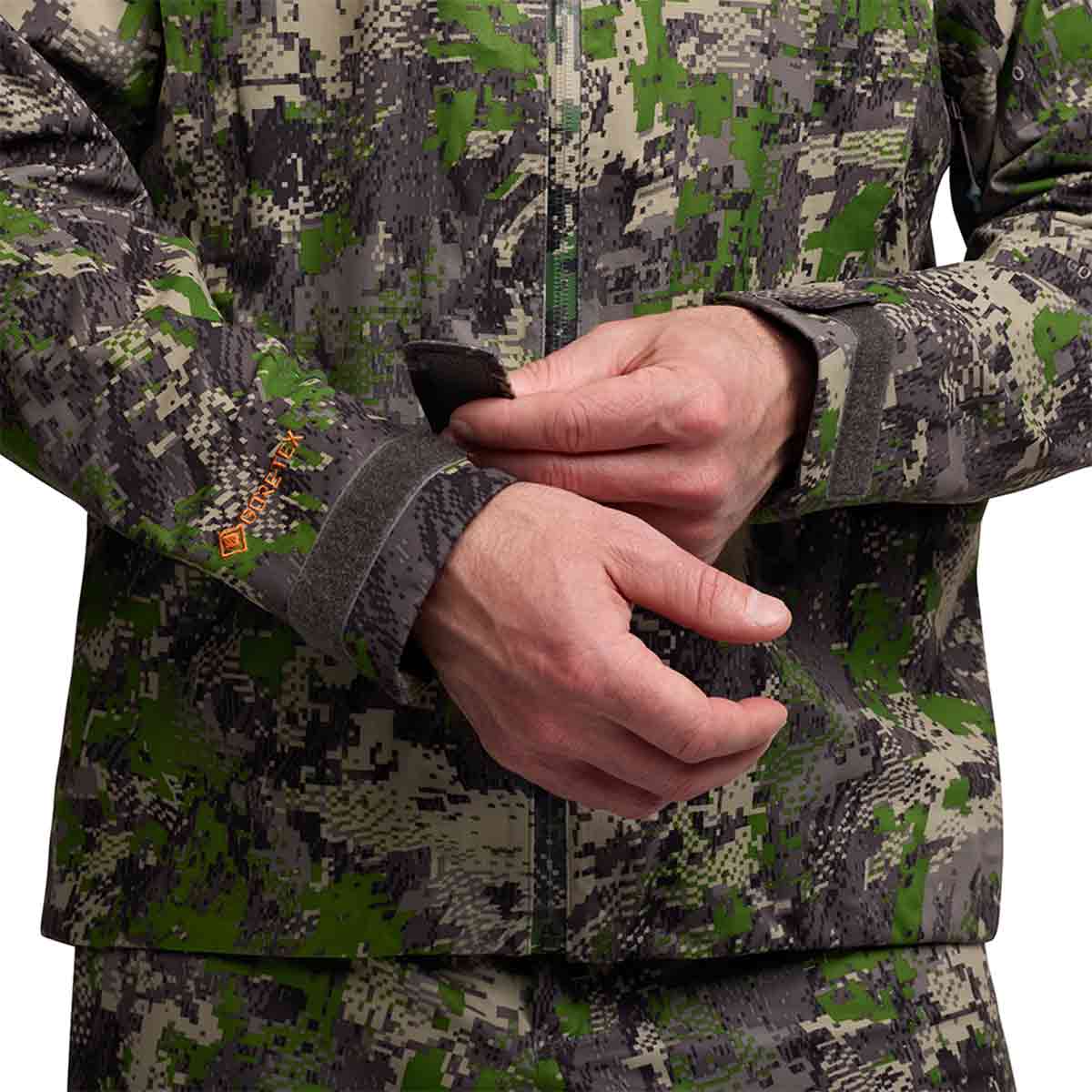 Sitka Downpour Optifade Cover Jacket  Cuff