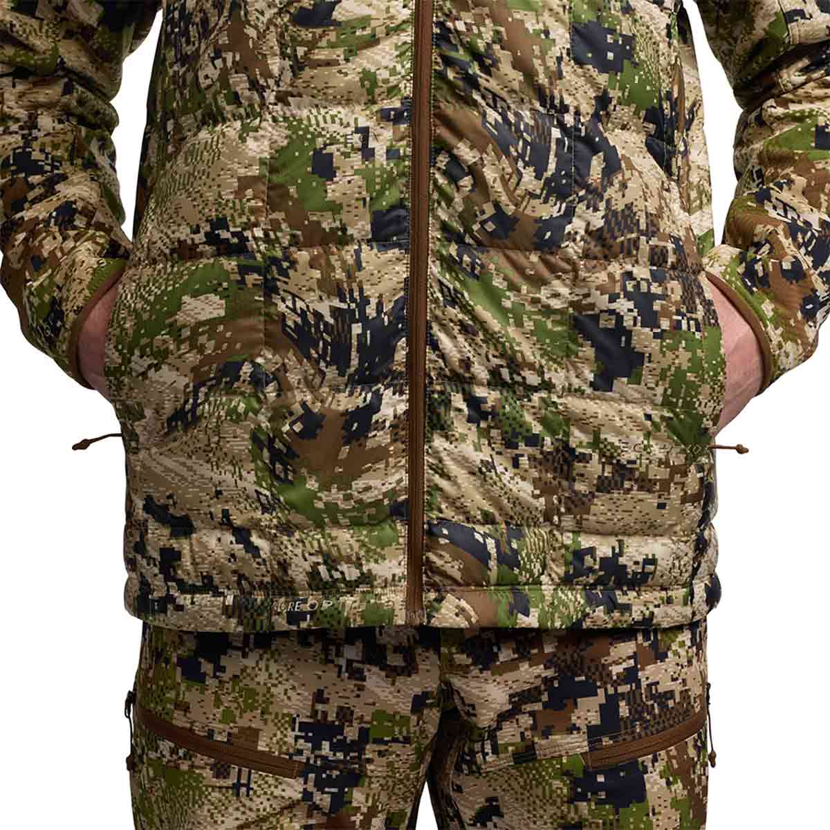 Sitka Microdown Optifade Subalpine Vest - Pockets