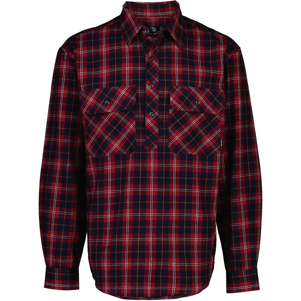 Swanndri Barn Dye Shirt - Red
