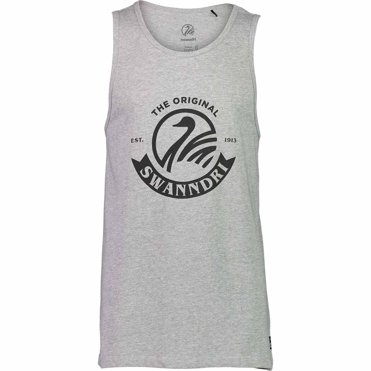 Swanndri Classic Singlet - Grey Marle