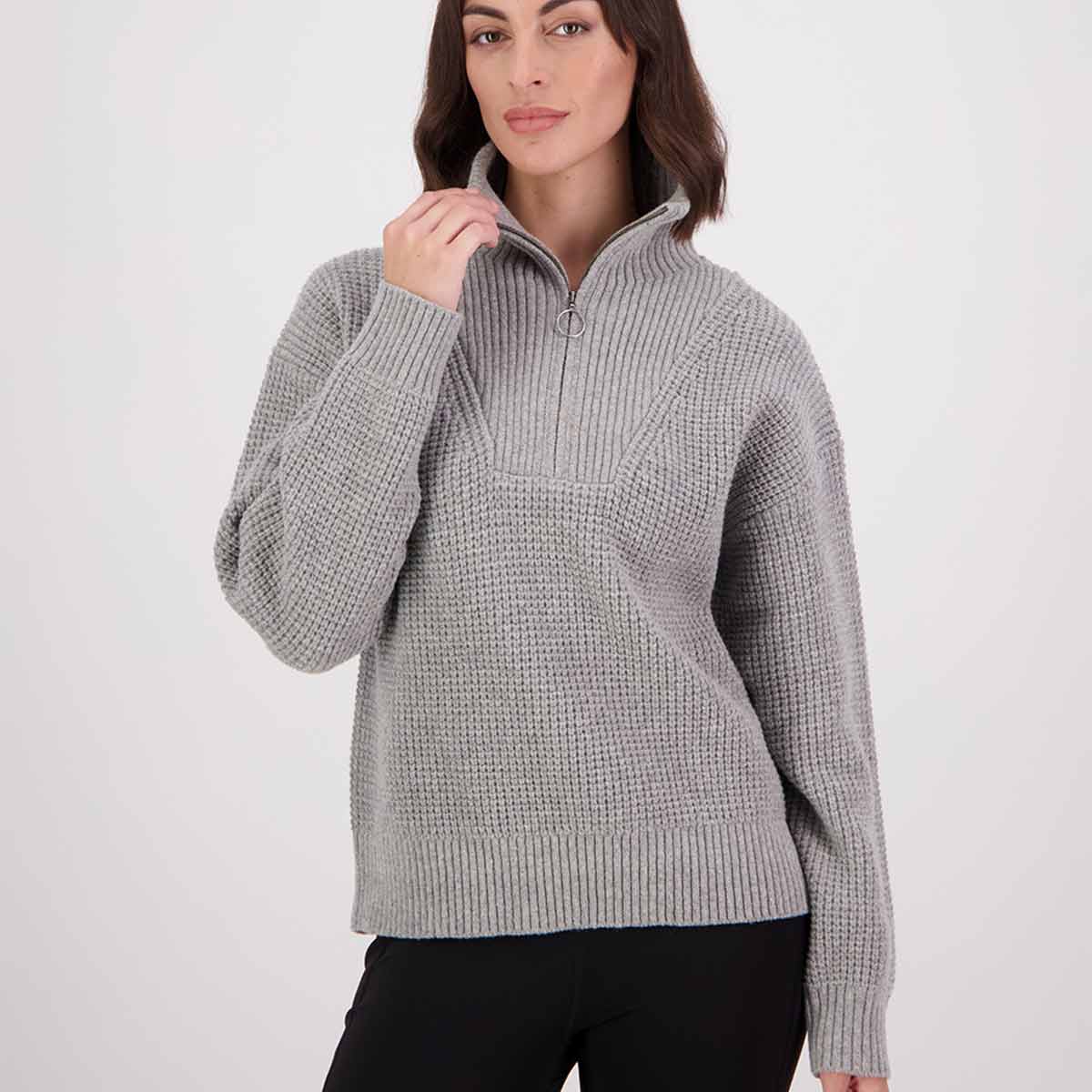 Swanndri Darlinghurst Women's Zip-Neck Jumper