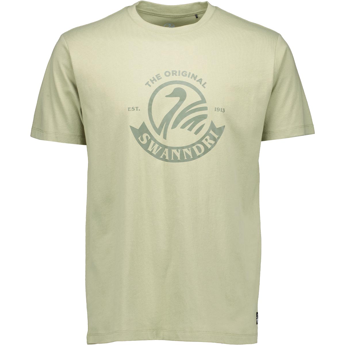 Swanndri Original V2 Print T-Shirt - Horizon Grey