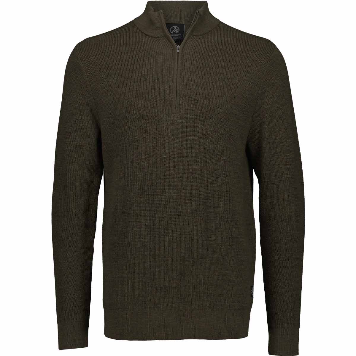 Swanndri Otahu River Merino 14 Zip - Dark Olive