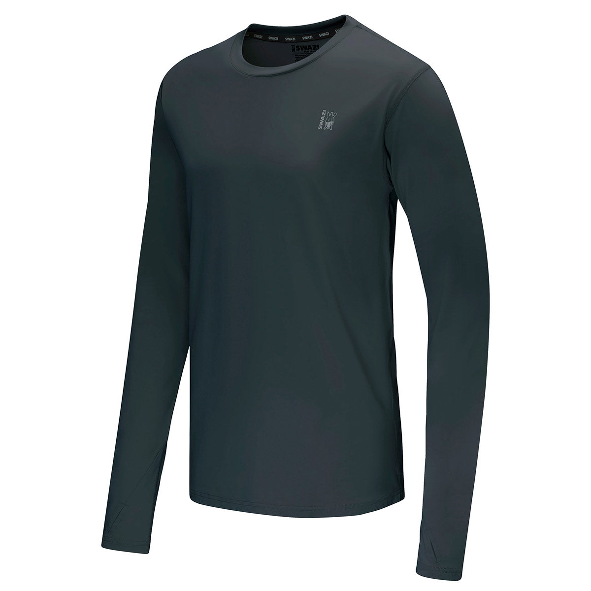 Swazi Argali Active Long-Sleeve Top - Iron