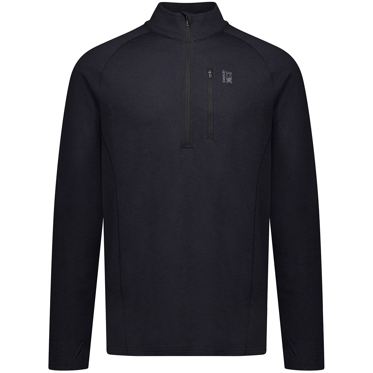 Swazi Everest Merino Shirt - Black