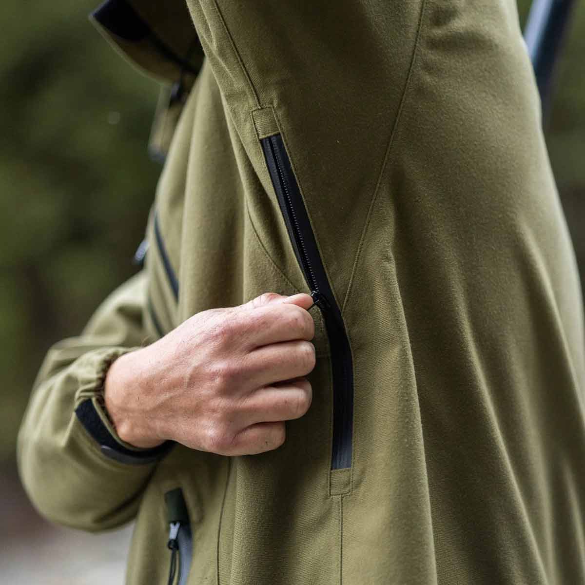 Swazi Ibex Jacket Side Vent