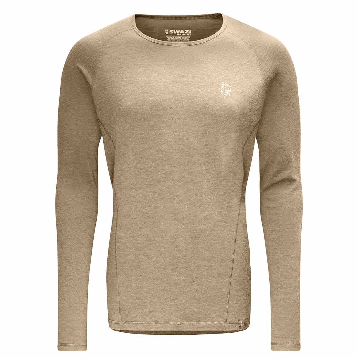 Swazi Hoodoo Merino Long Sleeve Top - Tussock