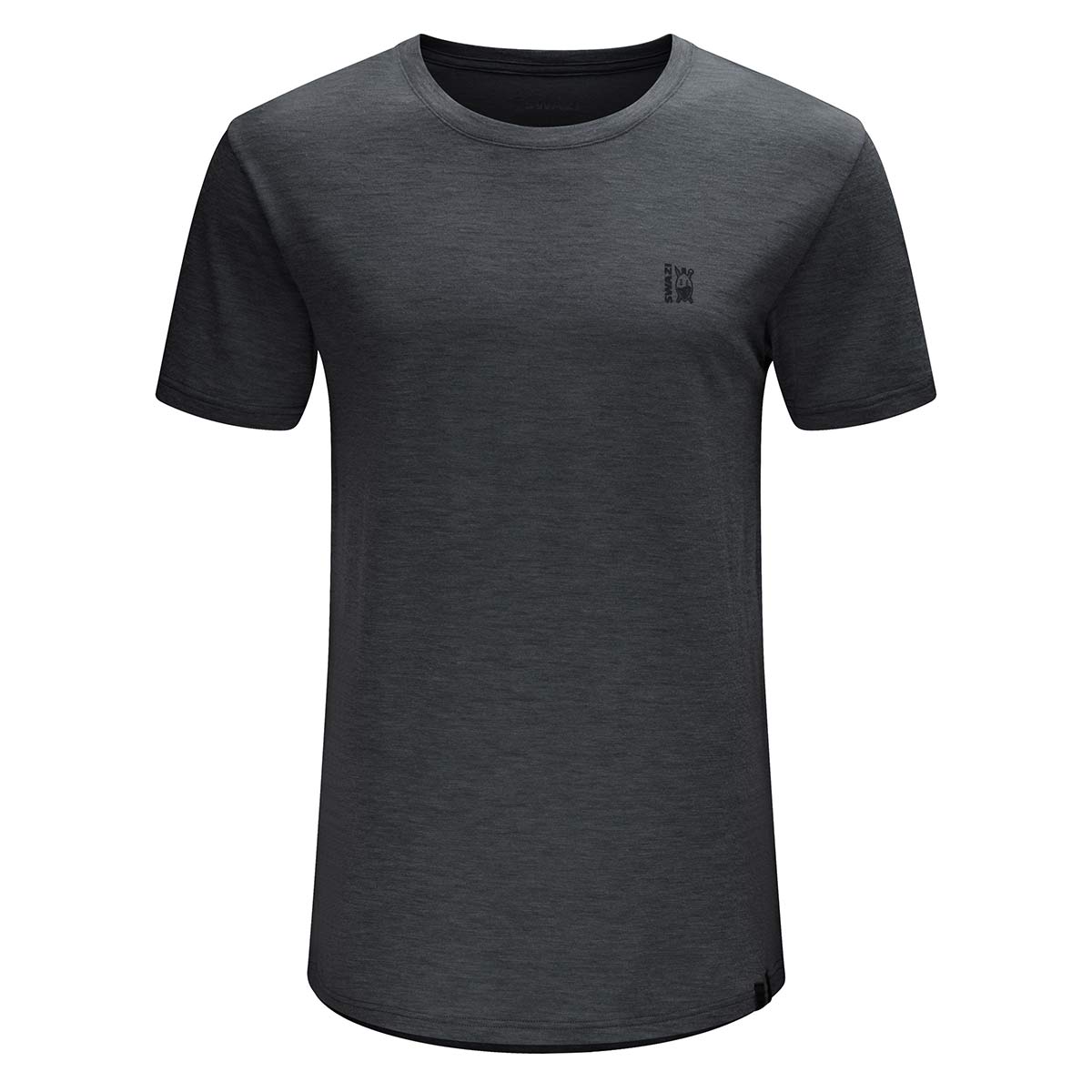 Swazi Hoodoo Merino Short Sleeve Top - Iron Sand