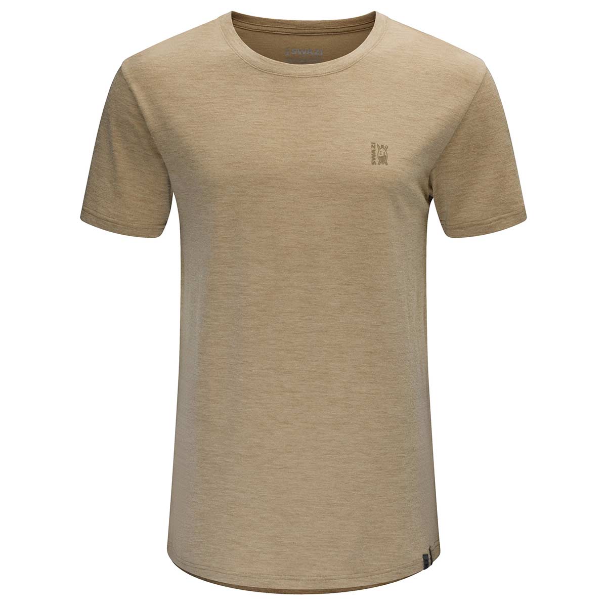 Swazi Hoodoo Merino Short Sleeve Top - Tussock