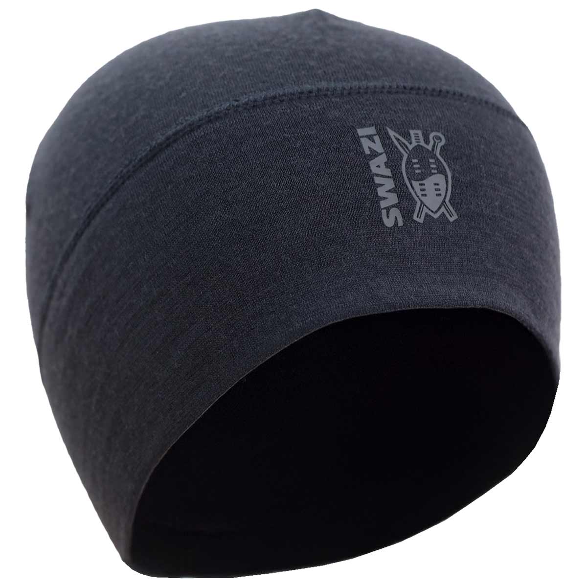Swazi Merino Skal Cap - Iron Sand