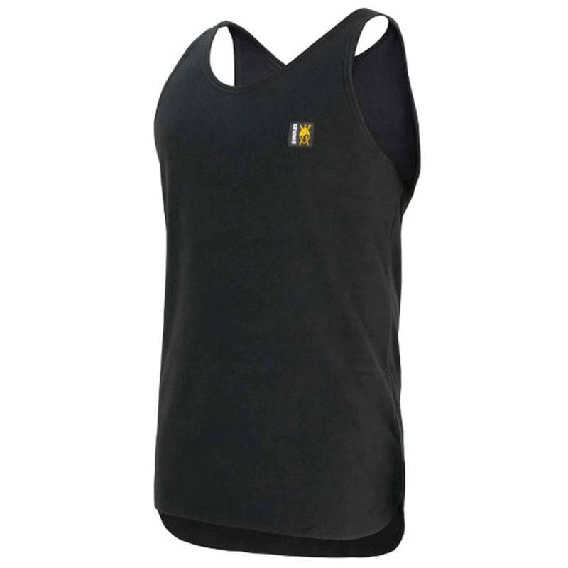 Swazi Micro Singlet Microfleece Vest Black