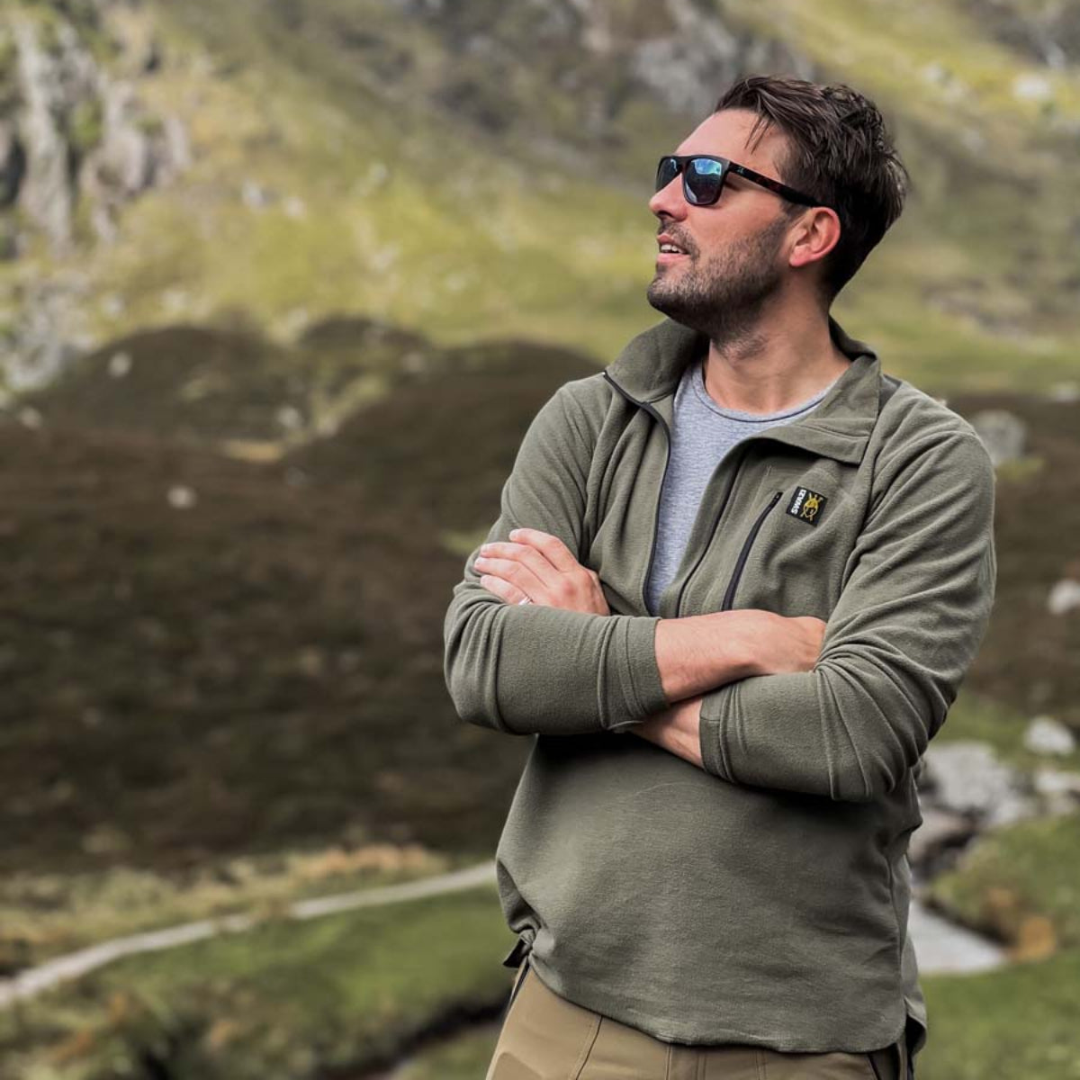 Swazi Micro Fleece Shirt - Model