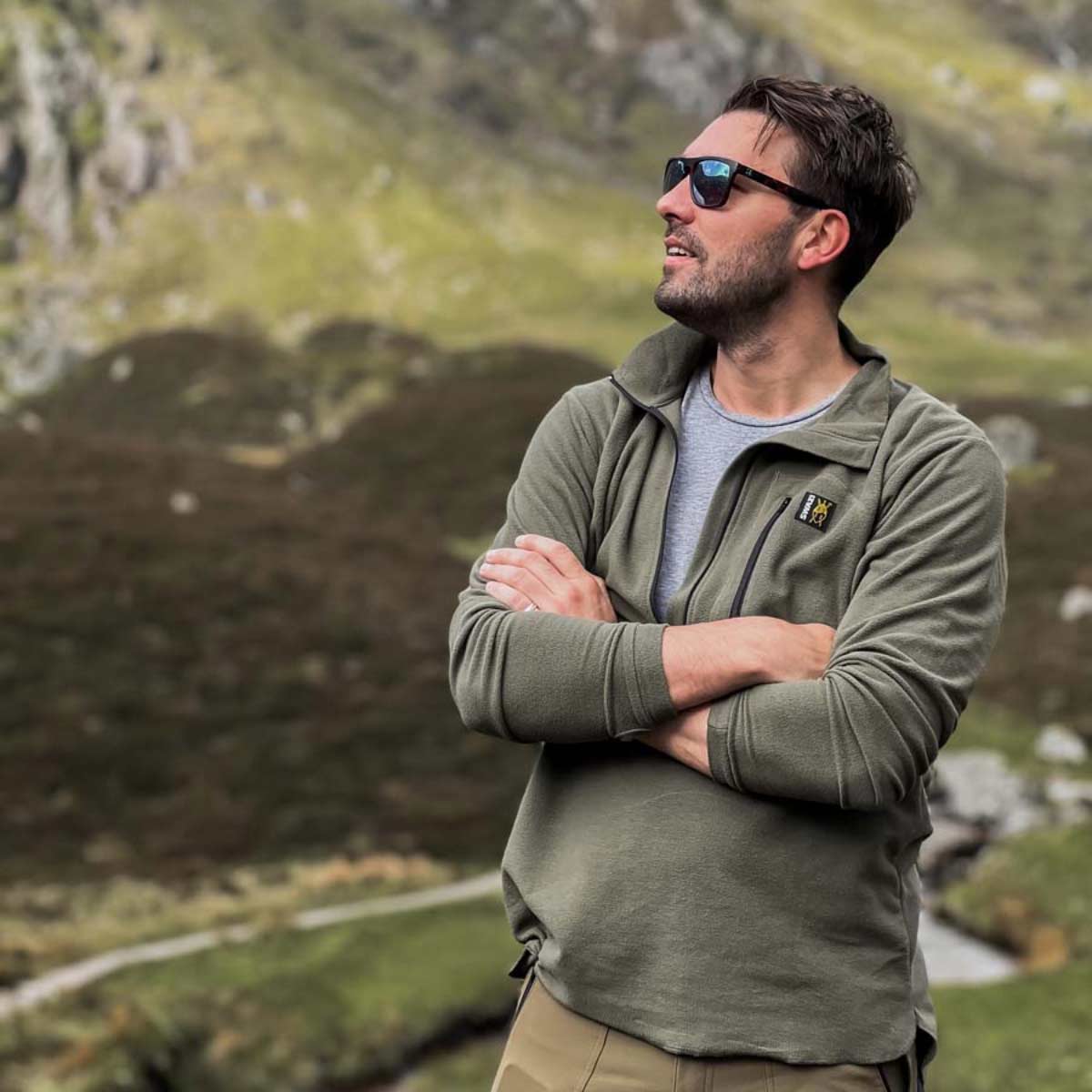 Swazi Micro Fleece Shirt - Model