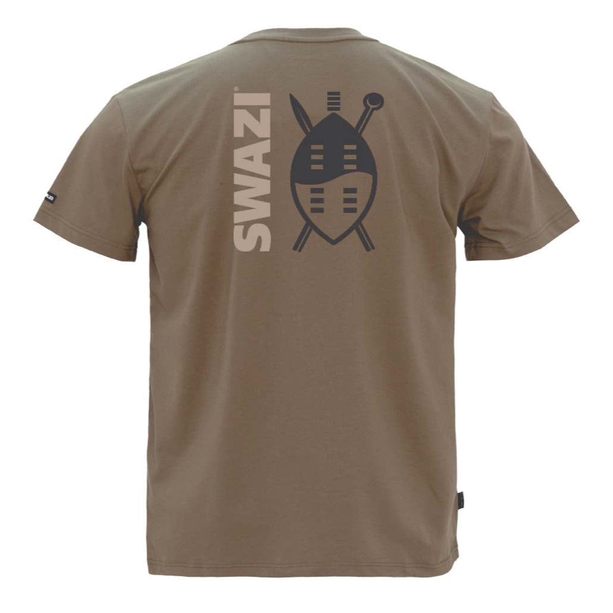 Swazi Reverse Shield T-Shirt - European Olive