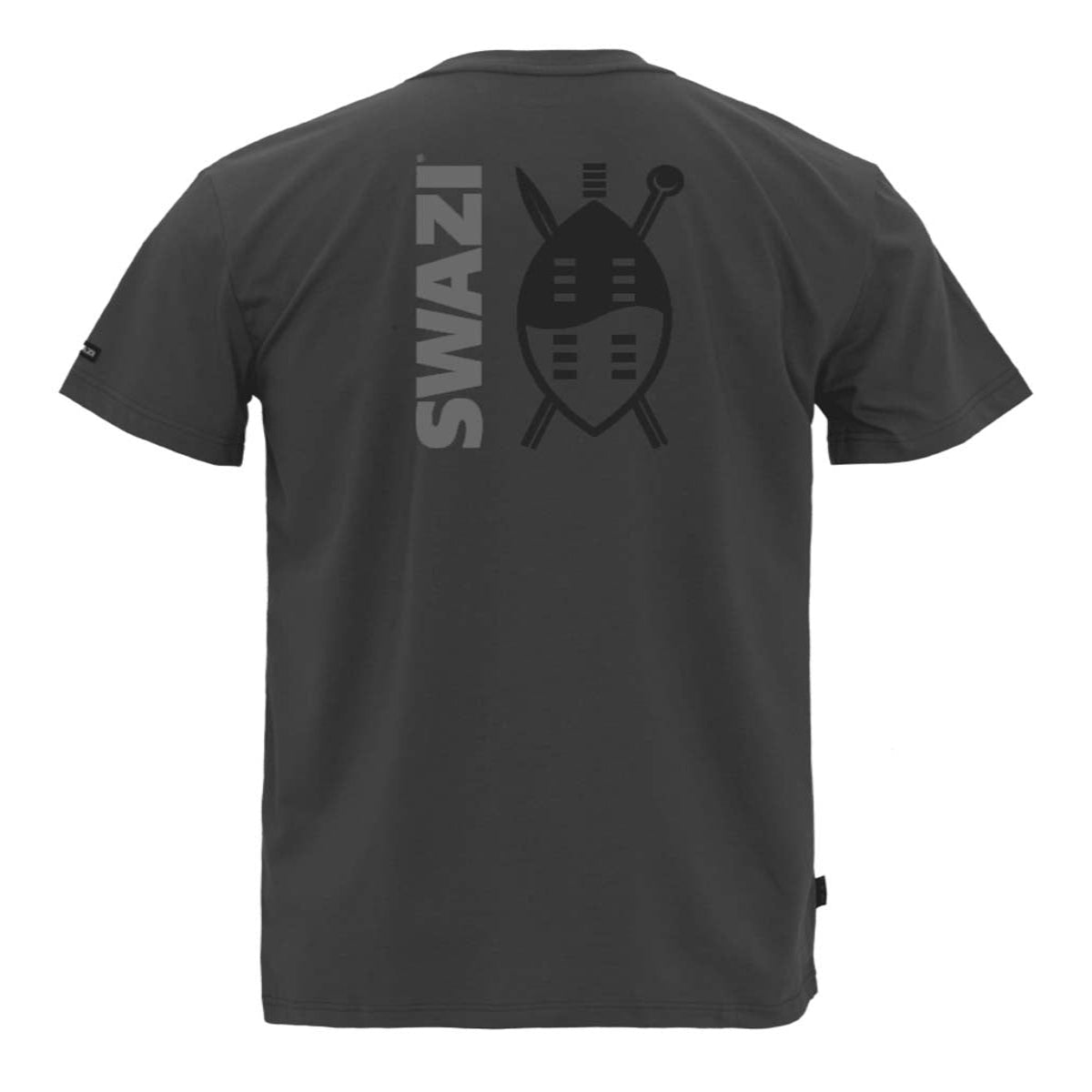 Swazi Reverse Shield T-Shirt - Iron