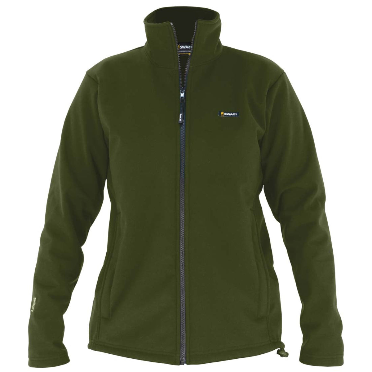 Swazi Strait Women's Windbreaker Jacket - Olive