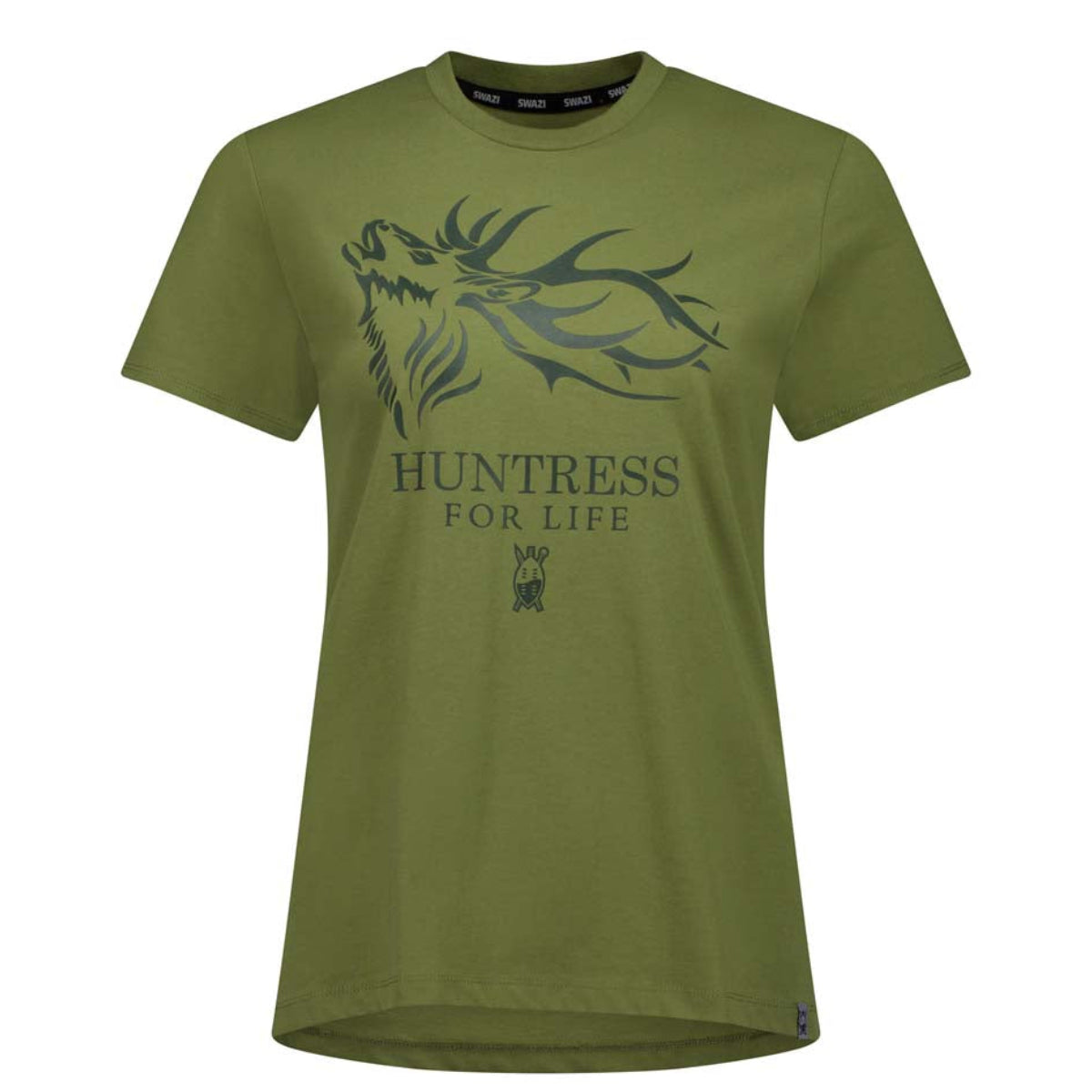 Swazi Tarns Women's T-Shirt - Green Olive