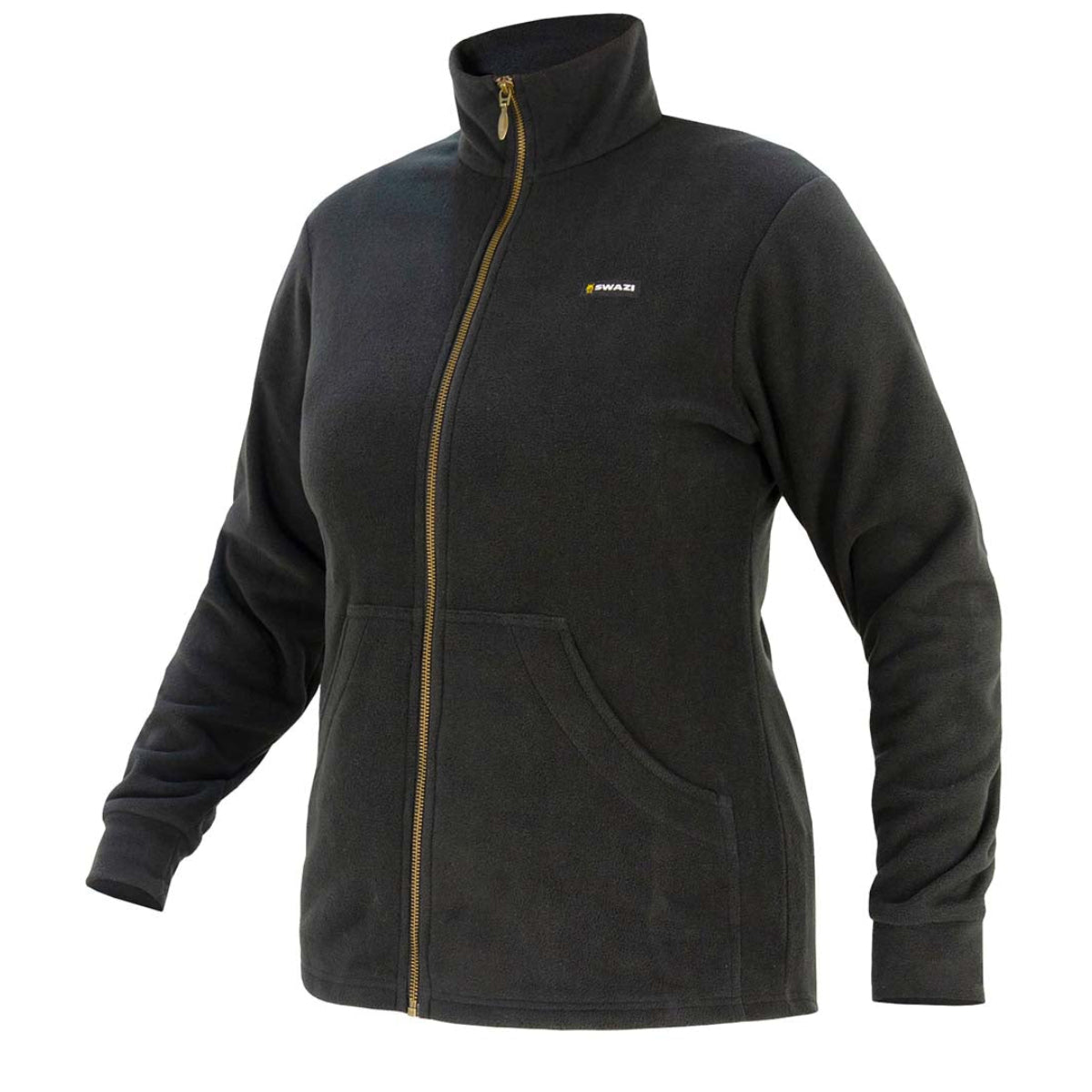 Swazi Toi Toi Women's Microfleece Jacket - Black