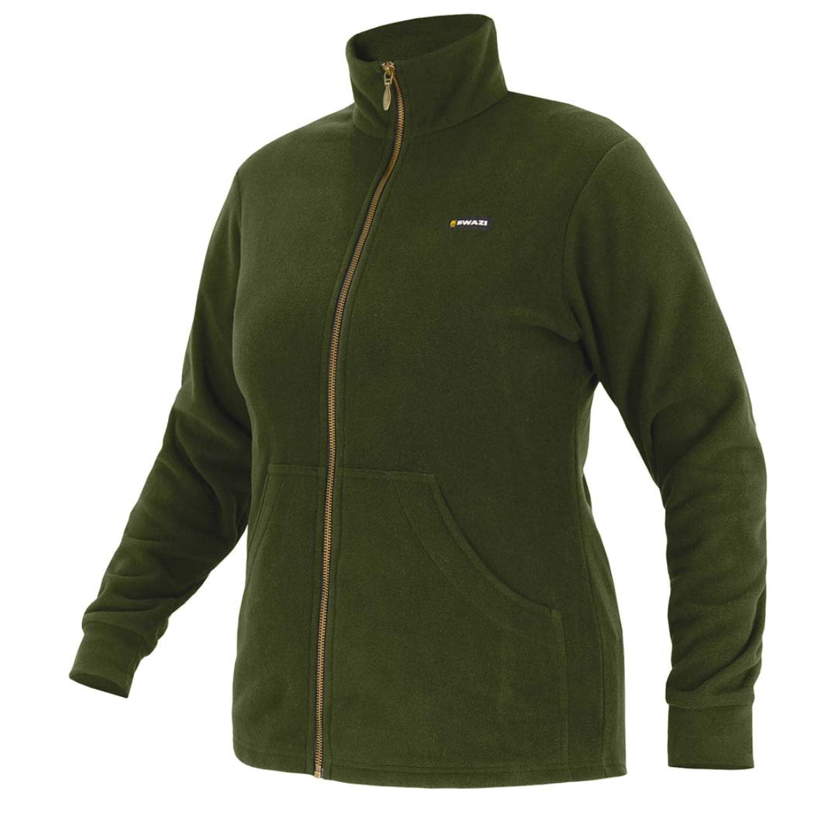 Swazi Toi Toi Women's Microfleece Jacket - Olive