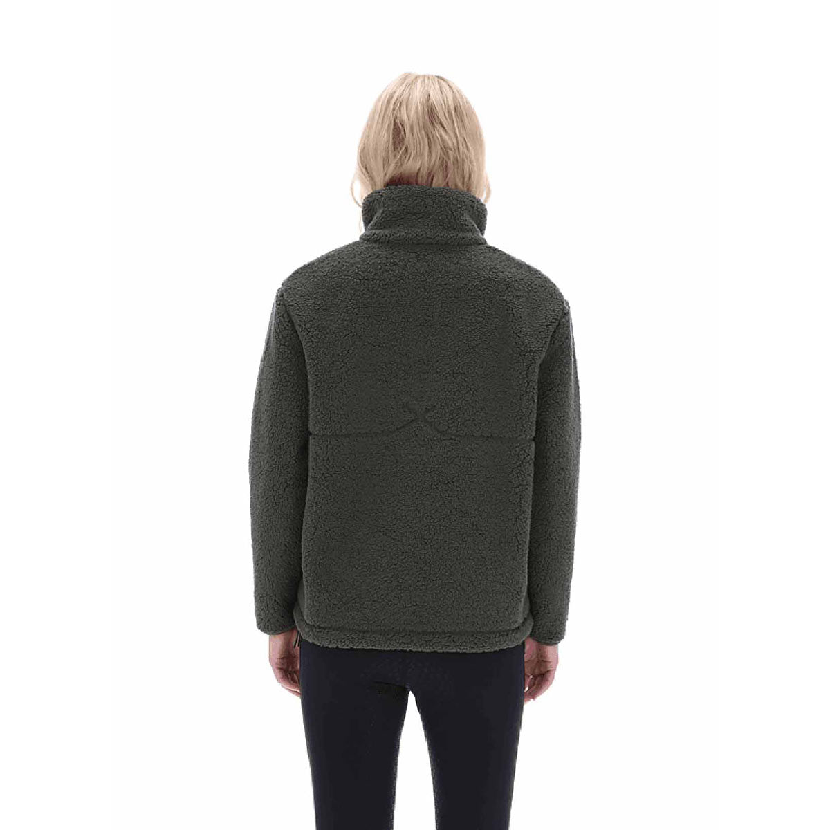 Hunter Womens Tiorga 1/4 Zip Borg Fleece - rear